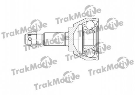 40-0593 Trakmotive TRAKMOTIVE NISSAN ШРКШ зовнішній к-кт 29/36 зуб.Qashqai,X-Trail,Renault Koleos 1.6/2.0dCi 07-