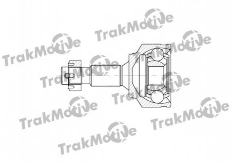 40-0562 Trakmotive TRAKMOTIVE PEUGEOT ШРКШ зовнішній к-кт 28/34 зуб.407 1.8/2.0/2.2/3,0 04-,Citroen C5 08-