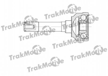 40-0717 Trakmotive TRAKMOTIVE LAND ROVER ШРКШ зовнішній з ABS к-кт 24/32 зуб. Defender, Diskovery