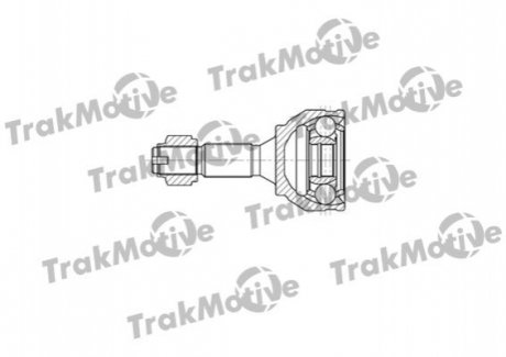 40-0732 Trakmotive TRAKMOTIVE CITROEN ШРКШ зовнішній к-кт 20/21 зуб. C2 1.1 03-12, C2 1.4 06-09