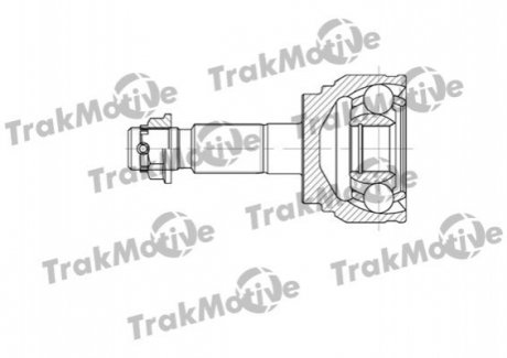 40-0705 Trakmotive TRAKMOTIVE TOYOTA ШРКШ зовнішній к-кт 29/30 зуб. Hilux 2,5-3,0 01-