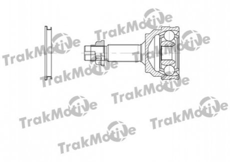 40-0654 Trakmotive TRAKMOTIVE TOYOTA ШРКШ наруж. к-кт 24/26 зуб. YARIS 1.0 99-05