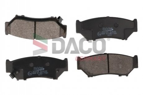 325220 DACO Колодки гальмівні перед. SUZUKI GRAND VITARA 05-