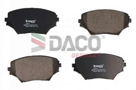 324555 DACO Колодки гальмівні TOYOTA RAV-4 00-05