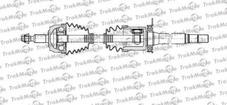 30-1119 Trakmotive TRAKMOTIVE VW Полуось прав L=1026,5mm 38/37 зуб. MULTIVAN V 2.0 TDI 09-15, TRANSPORTER V 2.0 BiTDI 09-15