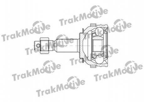 40-0558 Trakmotive TRAKMOTIVE CHRYSLER ШРУС наружный к-кт с ABS 26/32 зуб. Voyager,Grand Voyager III 2.0/2.5TD 95-