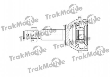 40-0582 Trakmotive TRAKMOTIVE FORD ШРУС наружный к-кт с ABS 28/26 зуб.Transit 2.0D/2.4TDCI 00-