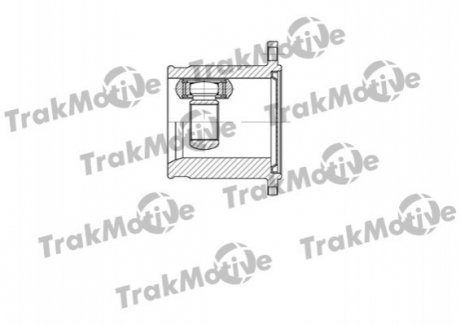 45-0092 Trakmotive TRAKMOTIVE VW ШРУС внутренний к-кт 34 зуб. (с тришипом) Sharan,Audi A4/6