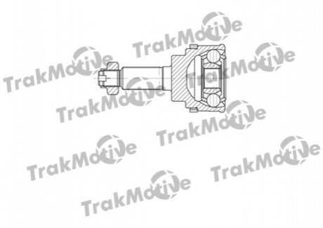 40-0607 Trakmotive TRAKMOTIVE SUZUKI ШРУС наружный с ABS 19/23 зуб. IGNIS I (FH) 1.3 00-03