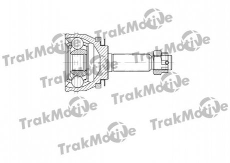 40-0619 Trakmotive TRAKMOTIVE HYUNDAI Шрус наружный к-кт с ABS 25/23 зуб.Getz 1.5CRDI 03-