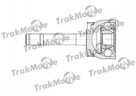 40-0693 Trakmotive TRAKMOTIVE NISSAN Шрус наруж. к-кт 27/27 зуб. VANETTE -01