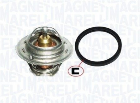 352317100320 MAGNETI MARELLI MAGNETI MARELLI FORD термостат з прокладкою t-82C Fiesta V 01-, Focus II 04-, Mazda 2 03-