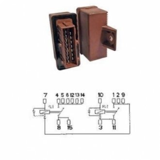 73240109 MEAT&DORIA MEATDORIA PEUGEOT Реле топливного насоса 206