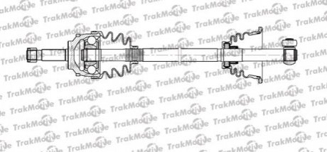 30-1111 Trakmotive TRAKMOTIVE RENAULT Полуось лів. L=626mm 21/26 зуб. CLIO II 1.2 98-10, CLIO II 1.4 00-08, KANGOO 1.5 dCi 01-, KANGOO 1.9 dTi 00-