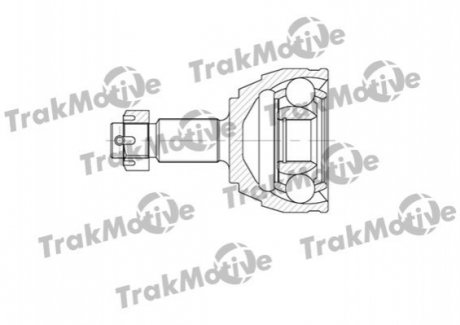 40-0579 Trakmotive TRAKMOTIVE FIAT Шрус наружный к-кт 27/29 зуб. ULYSSE 2.2 JTD 02-06, LANCIA PHEDRA 2.2 JTD 02-10