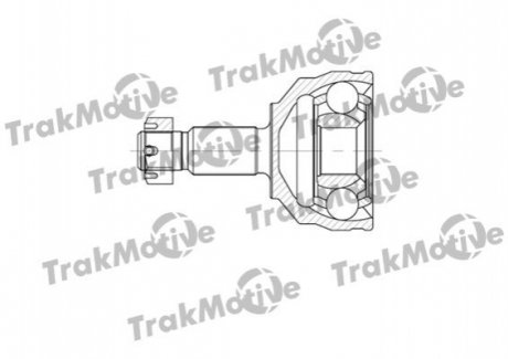 40-0572 Trakmotive TRAKMOTIVE CITROEN Шрус наружный к-кт с ABS 27/39 зуб. Jumpy,Fiat Scudo,Peugeot Expert 95-