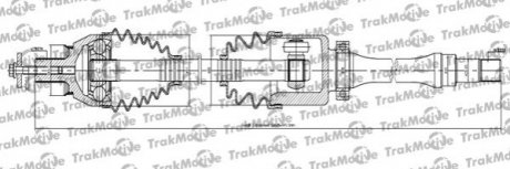 30-1141 Trakmotive TRAKMOTIVE FORD Приводной вал передн. прав. GALAXY II, MONDEO IV, S-MAX 2.0 TDCi 05-