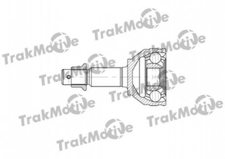 40-0723 Trakmotive TRAKMOTIVE NISSAN ШРКШ зовнішній к-кт 29/35 зуб.Qashqai,X-Trail 08-, RENAULT, SEAT