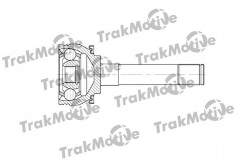 40-0718 Trakmotive TRAKMOTIVE MITSUBISHI ШРКШ наруж. к-кт 28/25 зуб. Pajero Sport 03-, L200