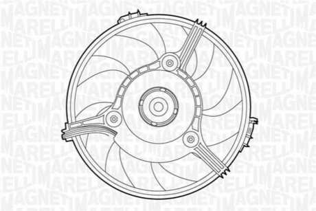 069422263010 MAGNETI MARELLI MAGNETI MARELLI електровентилятор AUDI [069422263010]