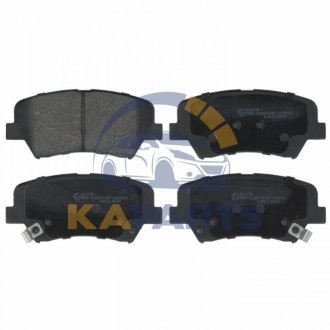 116261 FEBI BILSTEIN FEBI KIA колодки гальмівні передні Ceed 13-, Carens 1,7CRDi 13- (з сигналізатором зносу)