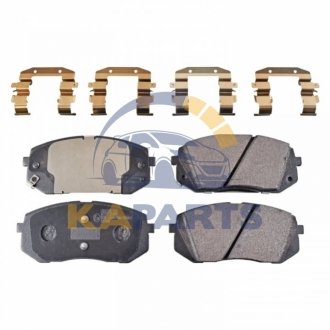 116376 FEBI BILSTEIN FEBI KIA гальмівні колодки передн.Carens III,Sportage,Hyundai ix35,55 05-