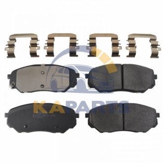 116358 FEBI BILSTEIN FEBI KIA колодки гальм. передн. Sorento 2,0-2,4 10-