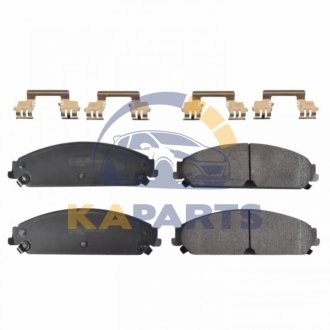 116112 FEBI BILSTEIN FEBI CHRYSLER тормозные колодки передн.300C 04-