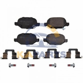 175268 FEBI BILSTEIN FEBI FIAT колодки гальм. задні Panda 12-