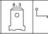 6ZL 003 259-201 HELLA HELLA FIAT Датчик тиску оливи Croma 2.5D 87-90 (фото 2)