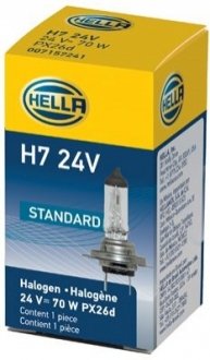 8GH 178 555-251 HELLA HELLA H7 24V 70W Автолампа