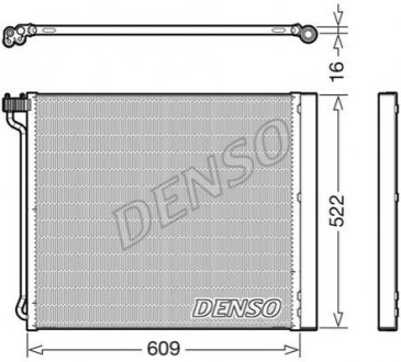 DCN05034 DENSO Конденсер кондиціонера