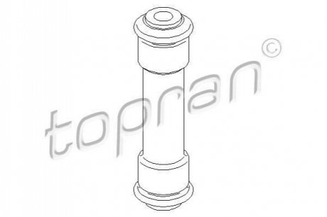 110 662 TOPRAN / HANS PRIES Втулка в серьгу зад. рессоры