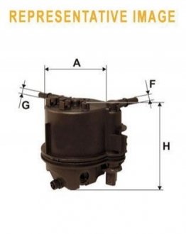 WF8322 WIX FILTERS Фильтр топливный