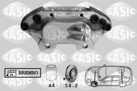 SCA6070 SASIC Суппорт передний