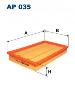 AP035 FILTRON Фильтр воздушный