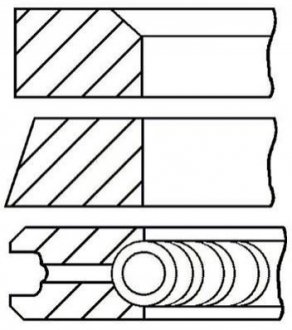 08-295300-00 GOETZE Кільця поршневі