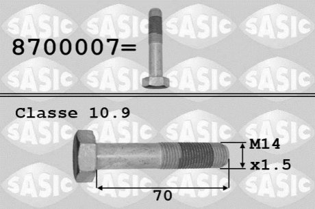 8700007 SASIC Болт коленвала