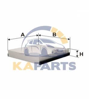 WP6880 WIX FILTERS Фильтр салона