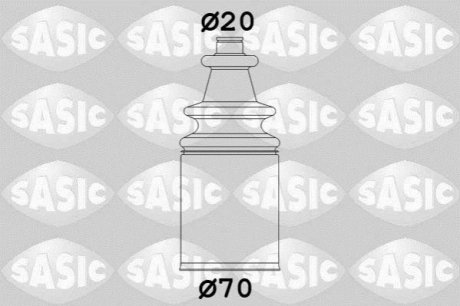 2873833 SASIC Пыльник ШРУСа