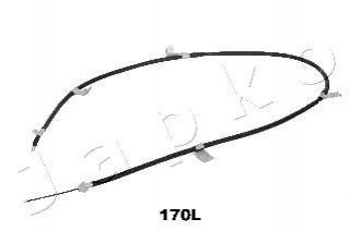 131170L JAPKO Трос ручного тормоза задний левый Nissan Navara (D40) 2.5 DCI