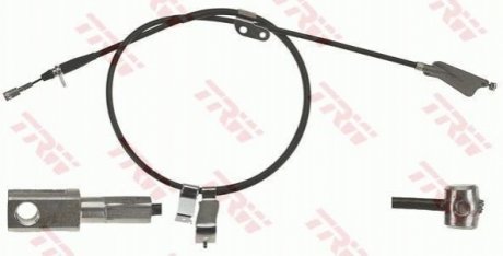GCH536 TRW Трос ручного гальма NISSAN X-Trail(T30) "RL "01-13