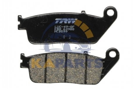 Тормозная колодка (диск) MCB599