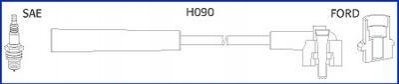 134673 HITACHI Комплект кабелів високовольтних