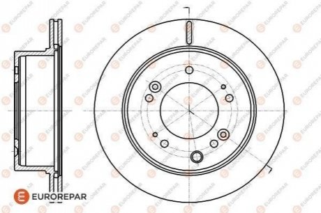 1622813580 Eurorepar EUROREPAR 8708309198 ДИСК ГАЛЬМ?ВНИЙ