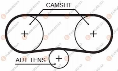 1633141880 Eurorepar EUROREPAR 4010390000 РЕМ?НЬ ГРМ