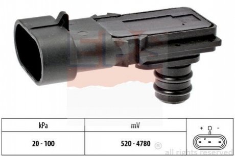 1.993.023 EPS EPS RENAULT Датчик давления в впускн.трубопров.Logan,Vivaro,Trafic II,Clio,Kangoo