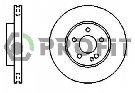 5010-1203 PROFIT Диск гальмівний