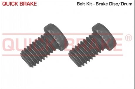 11668K QUICK BRAKE Болт гальмівного диска