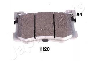 PA-H20AF JAPANPARTS JAPANPARTS HYUNDAI К-т передн. гальм. колодок Genesis 08-